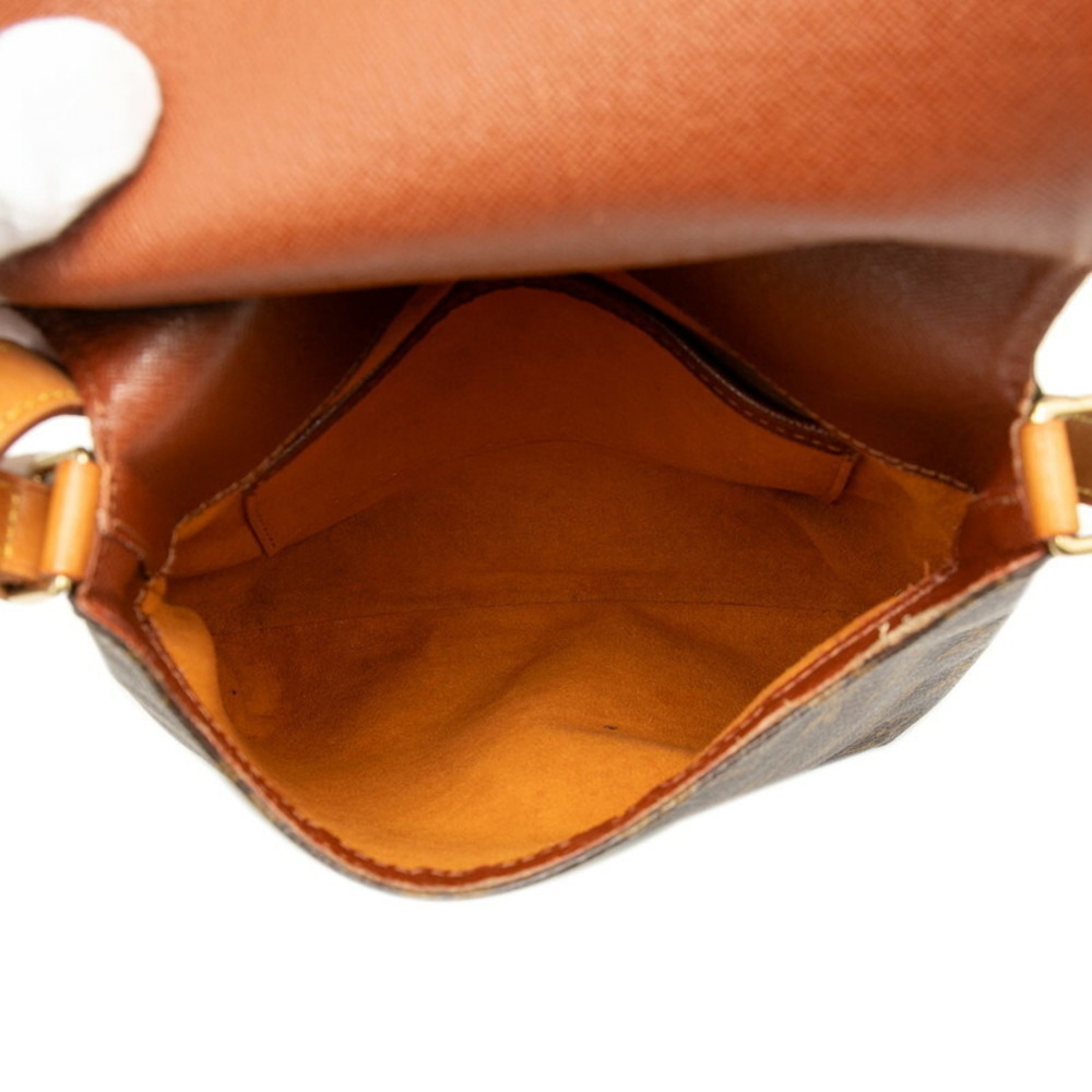 Louis Vuitton Brown Handbag Leather Short Monogram Bag Salsa Shoulder Musette - Picture 4 of 6